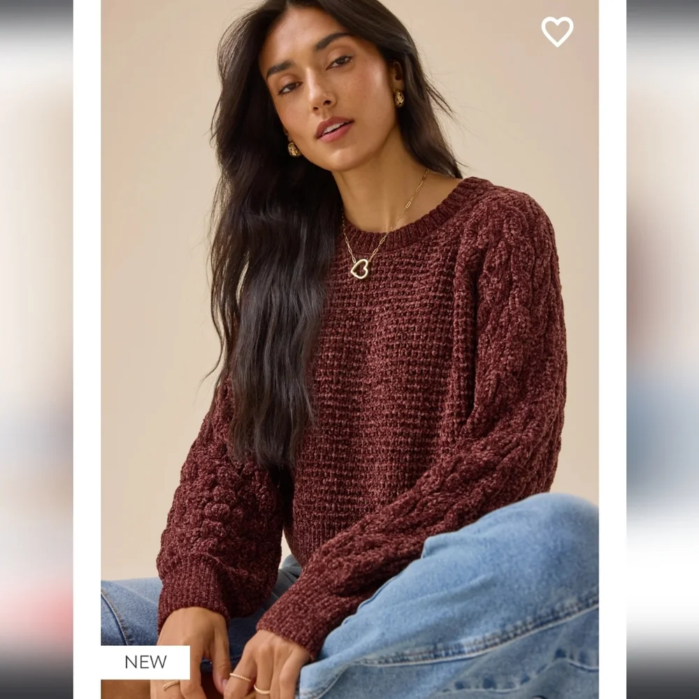 Alter'd State Brown Sweater - Picture 4 of 4